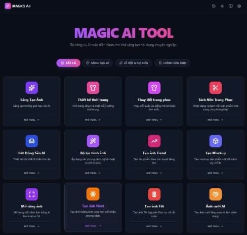 Magic AI Tools Free