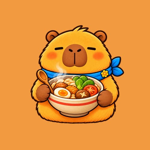 Capy Eats: What Should I Eat App