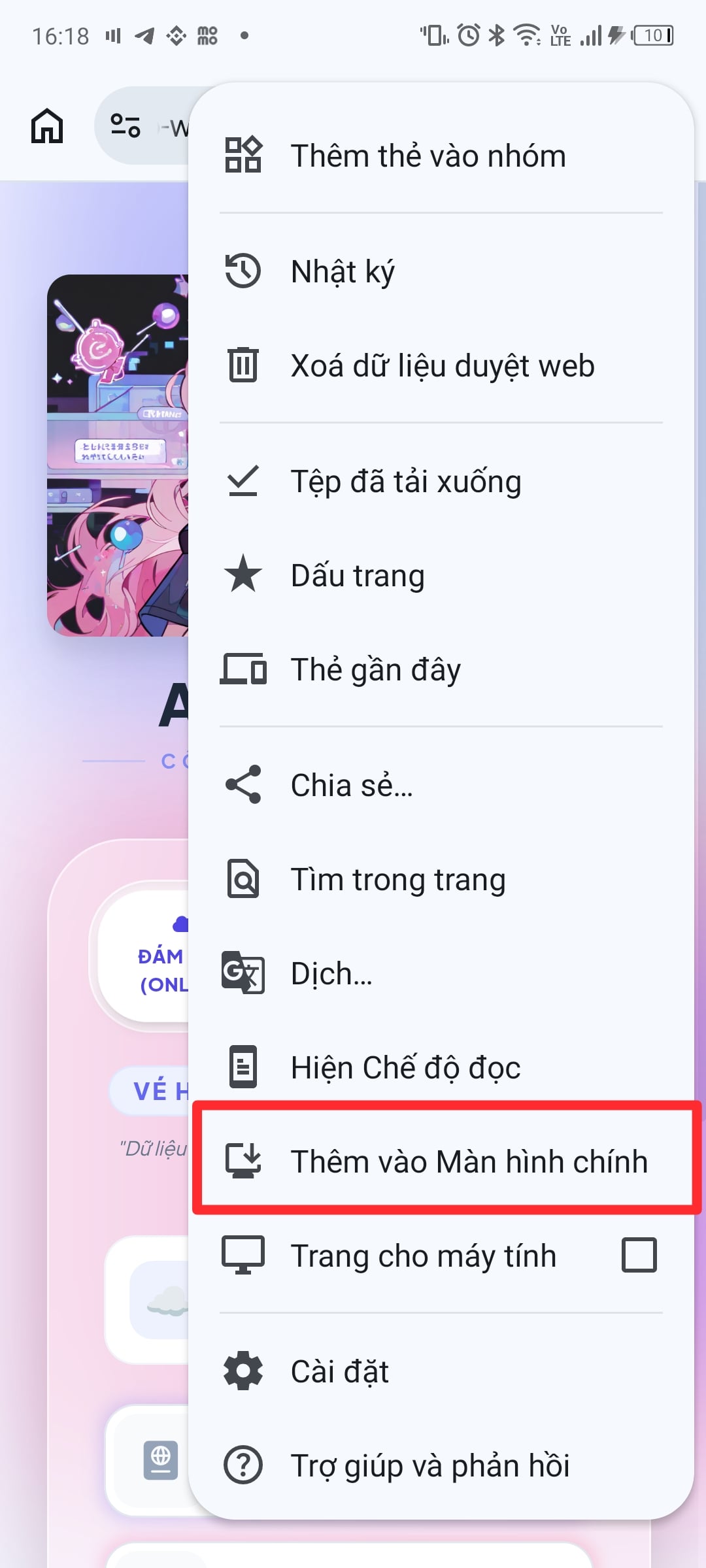 Hướng dẫn: Cách dùng Auro World như app