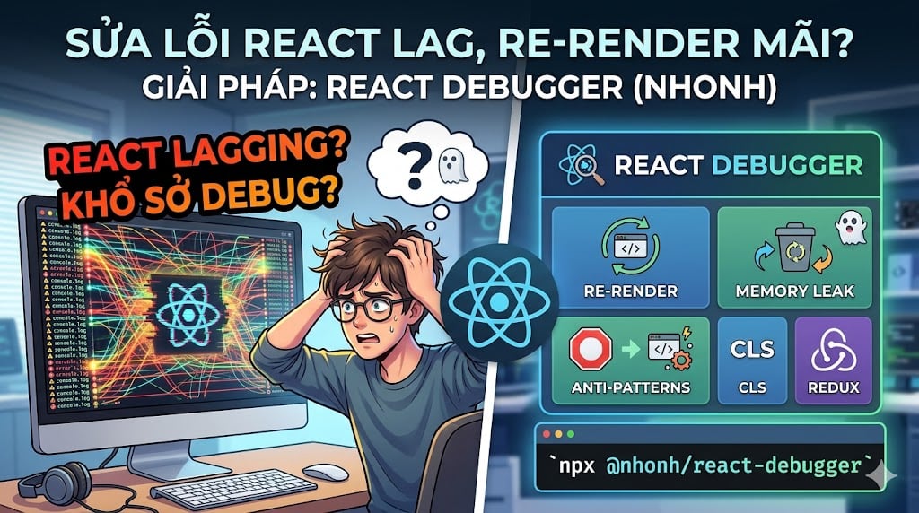 Mọi người debug cái vụ React re-render bằng cách nào vậy?