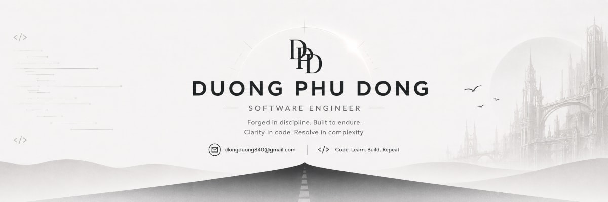 Duong Phu Dong's banner