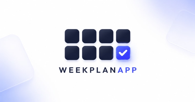 Week Plan App's banner