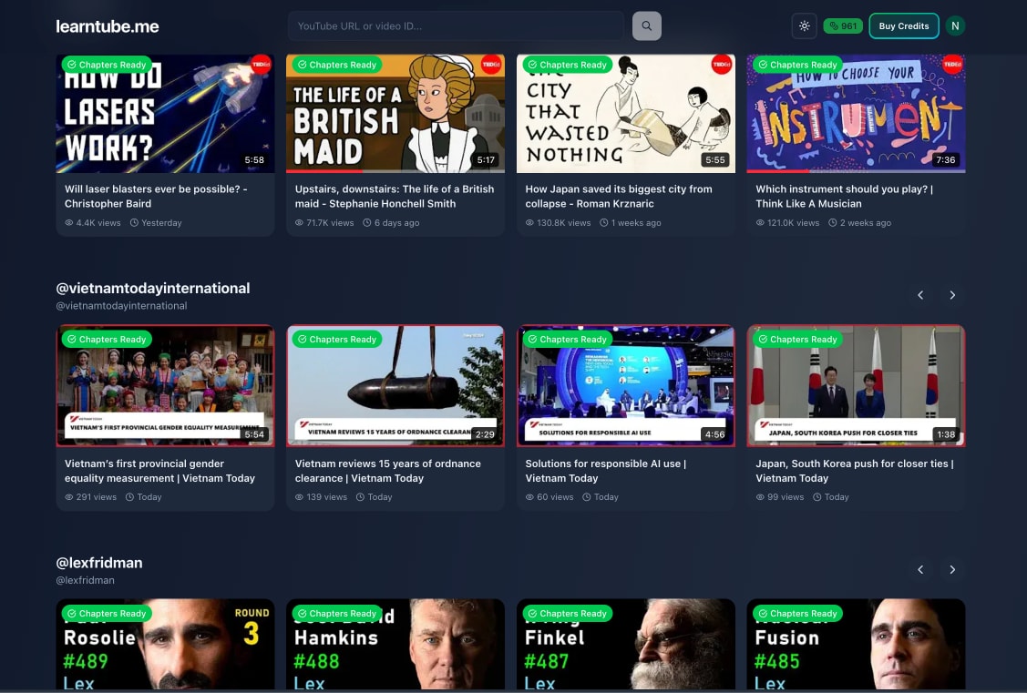 LearnTube screenshot