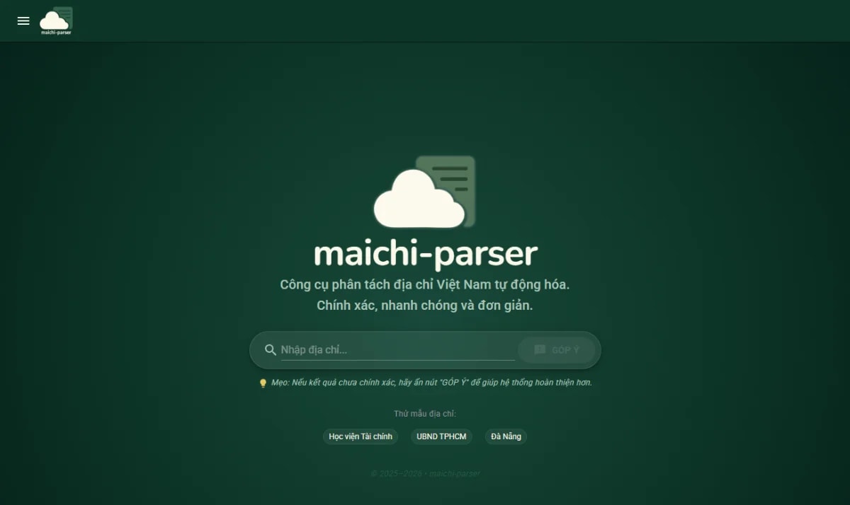 Maichi Parser screenshot