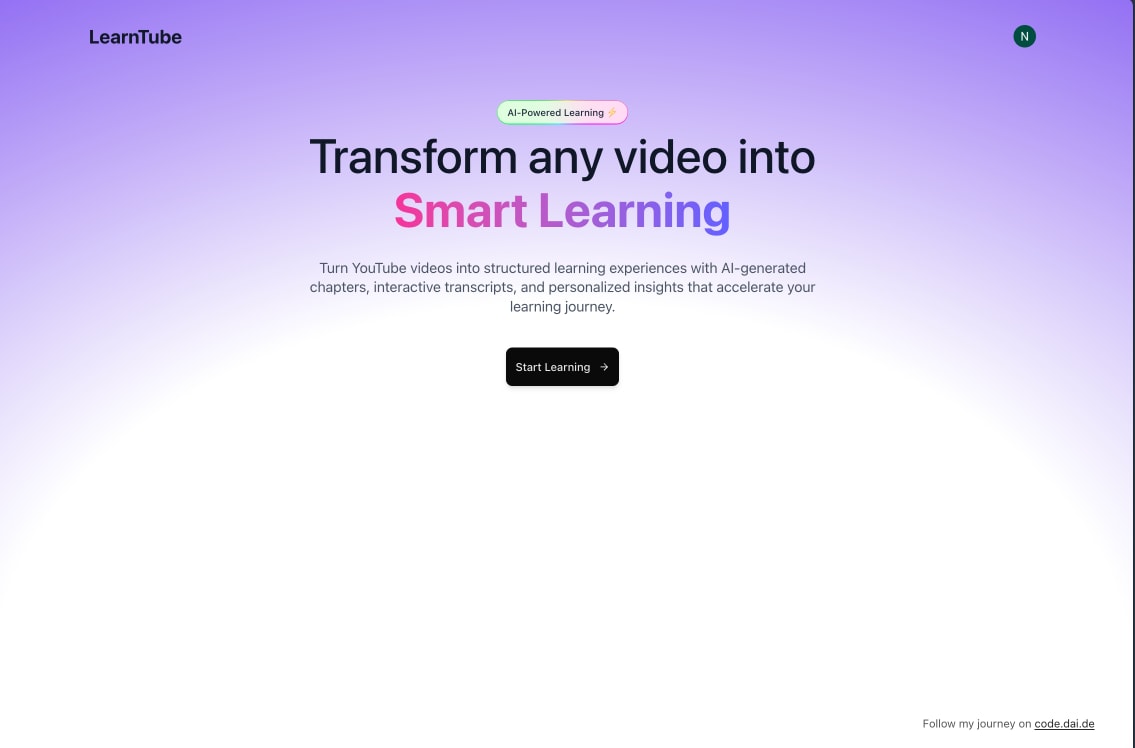 LearnTube screenshot