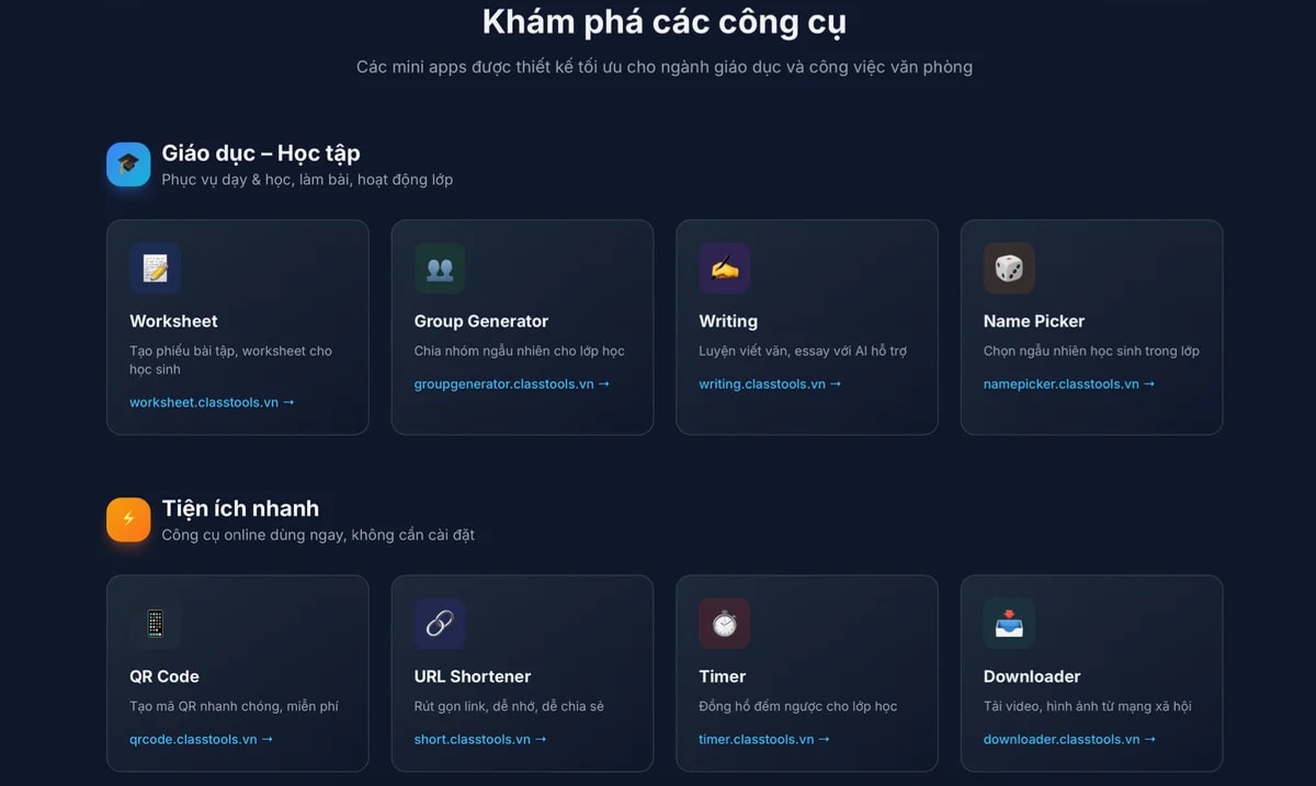 ClassTools.vn screenshot