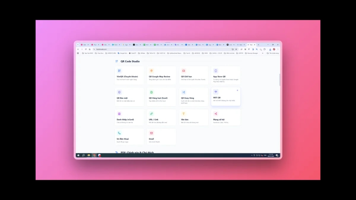 Tiện ích web screenshot