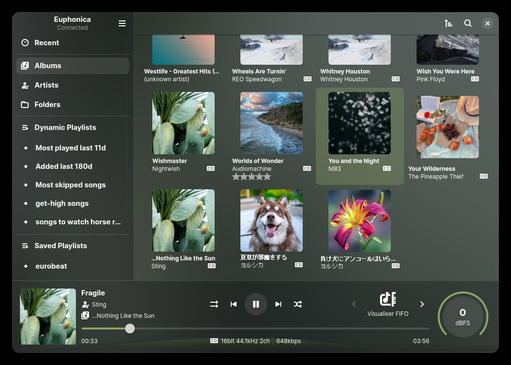 Euphonica screenshot