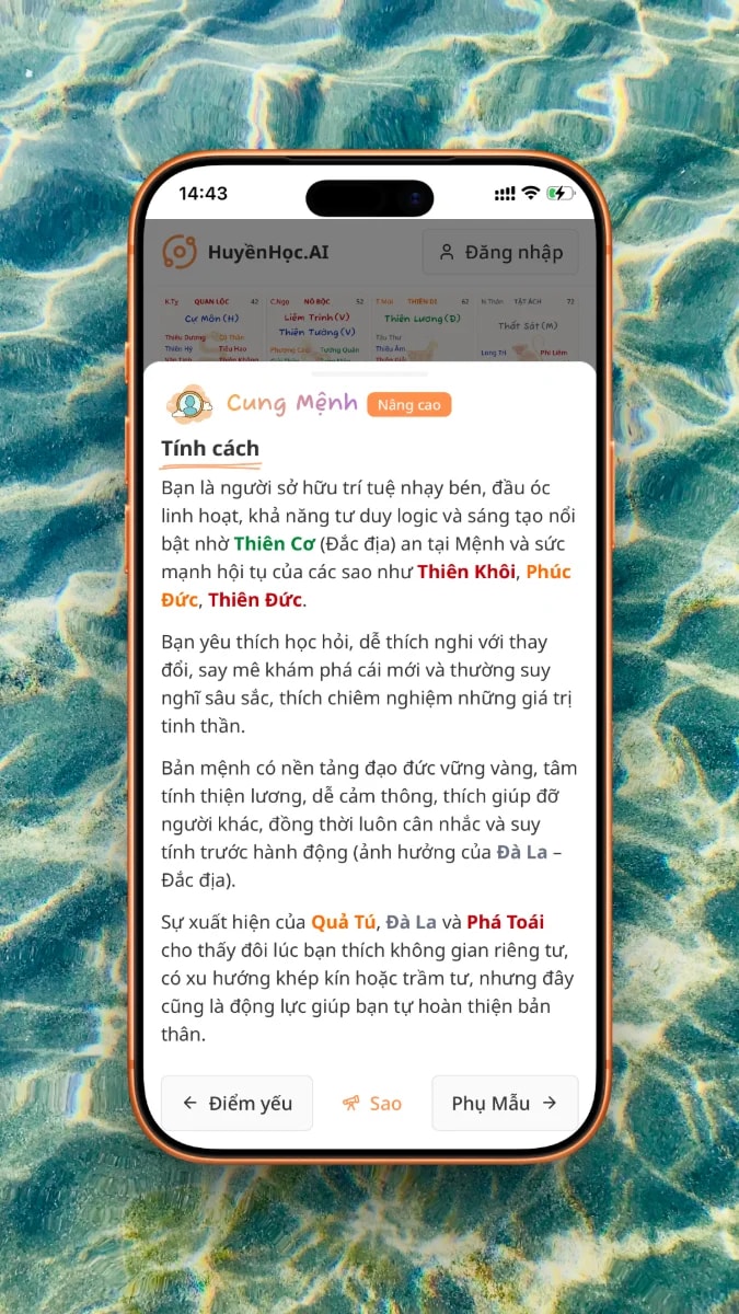 Huyền Học AI screenshot