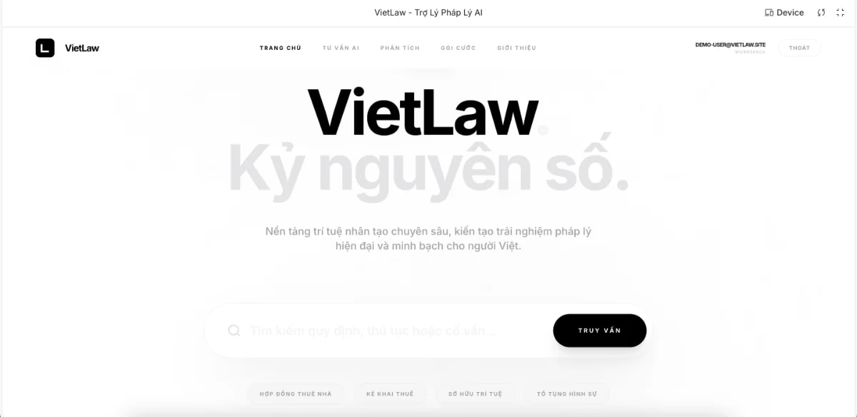 VietLaw AI screenshot