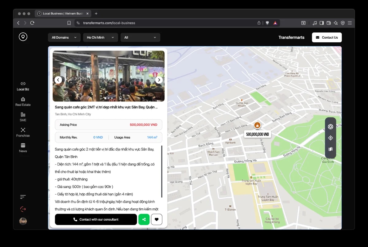 transfermarts screenshot
