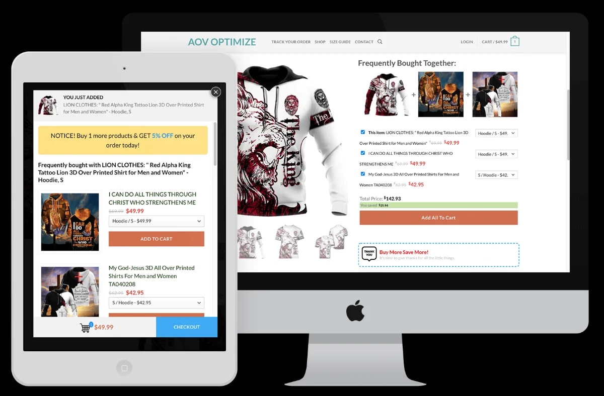 Upsell Blast screenshot