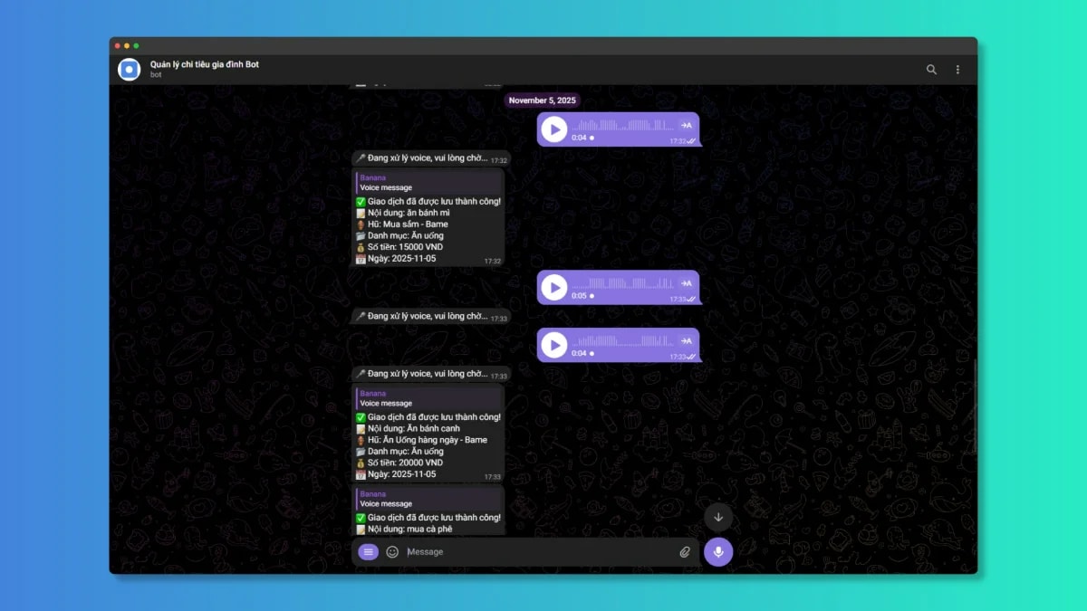 Quản Lý Thu Chi screenshot