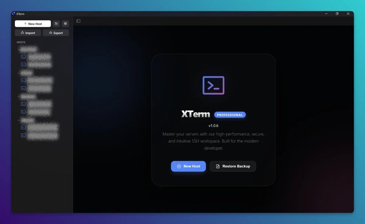 Xterm screenshot