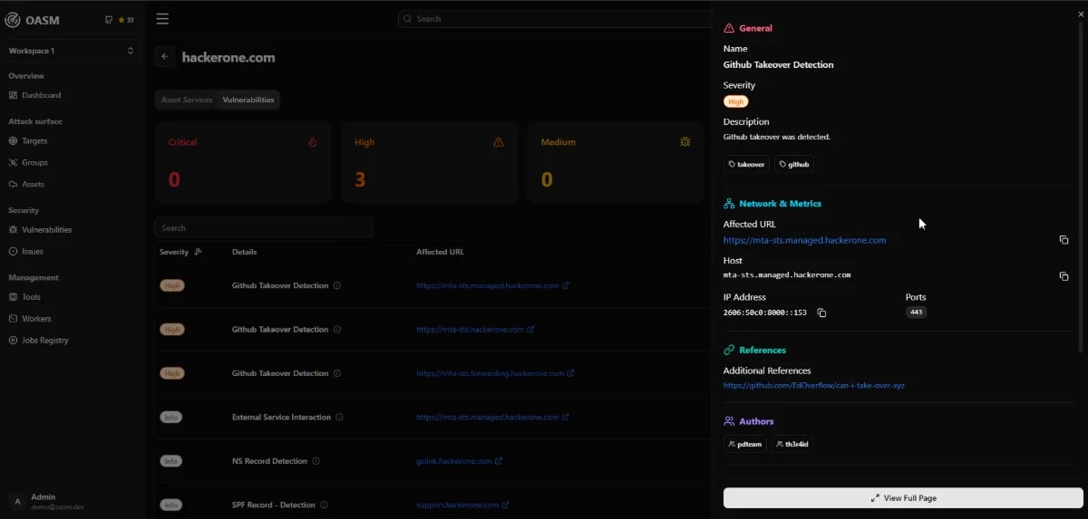 Oasm Platform screenshot