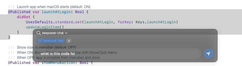 OverlayAI MacOS screenshot