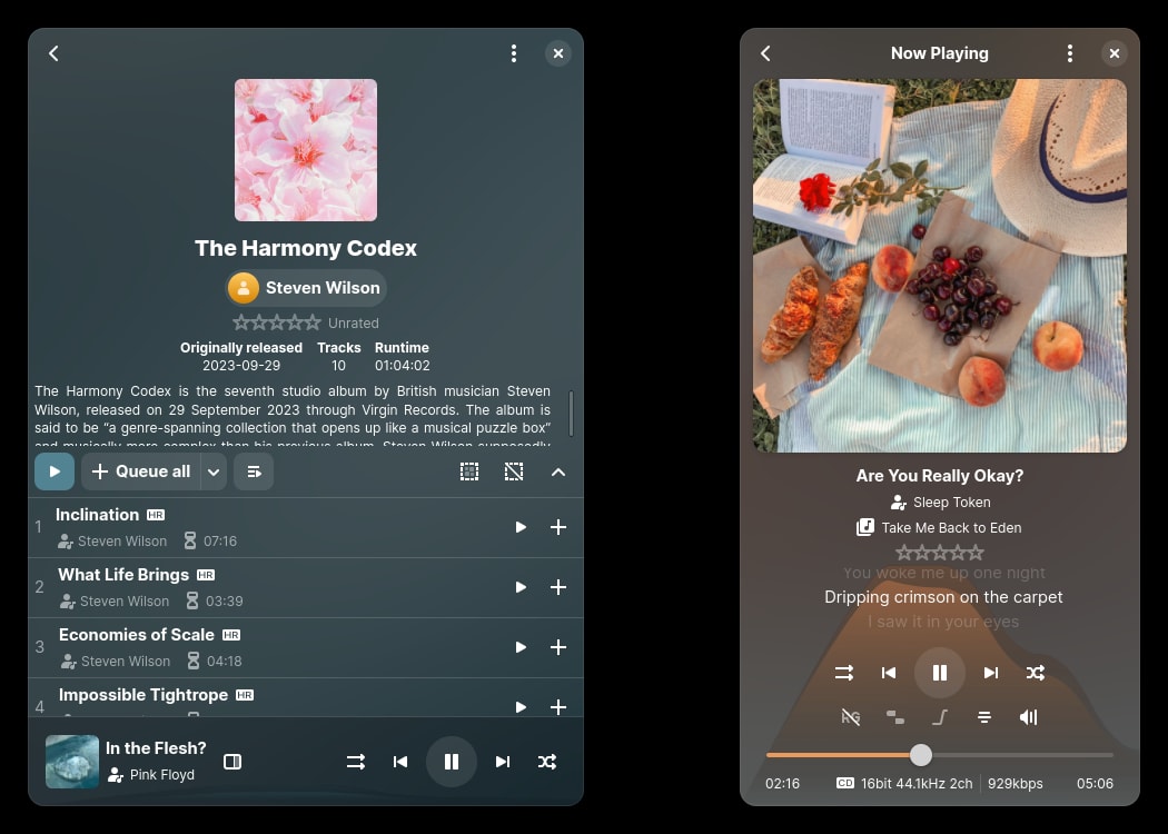 Euphonica screenshot