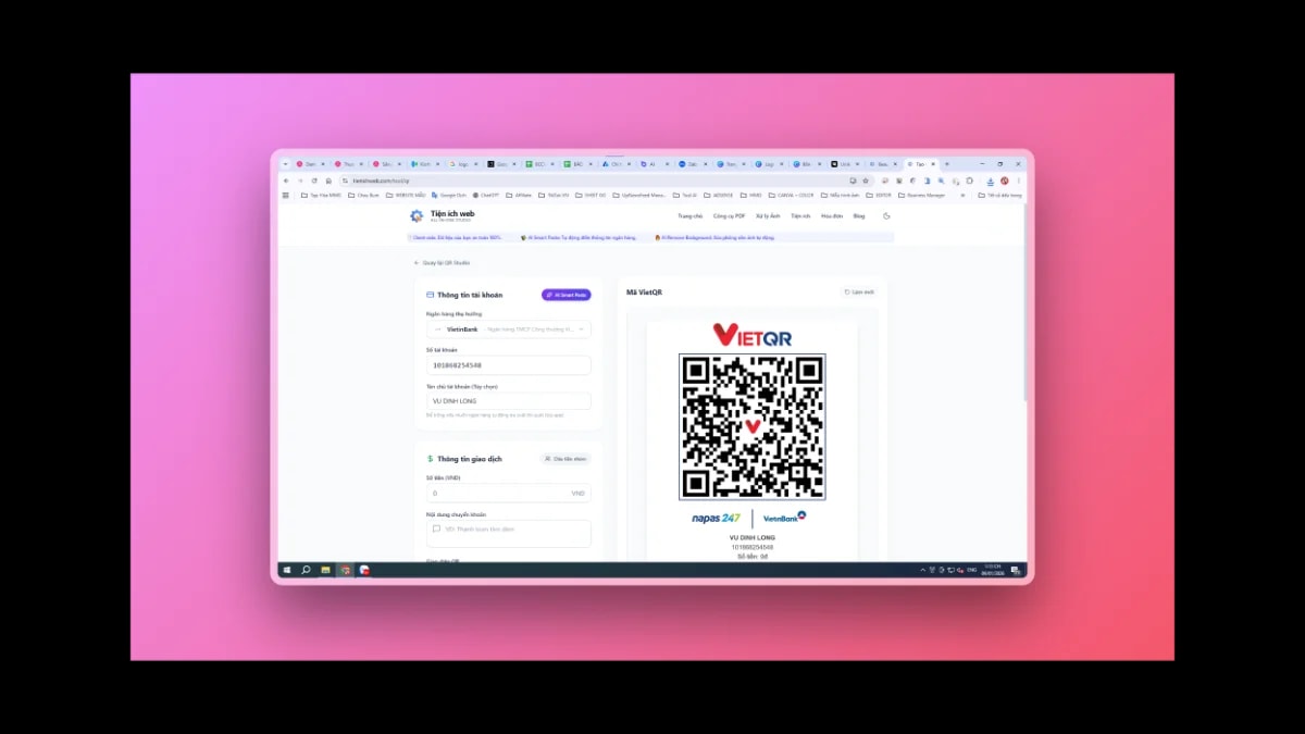 Tiện ích web screenshot