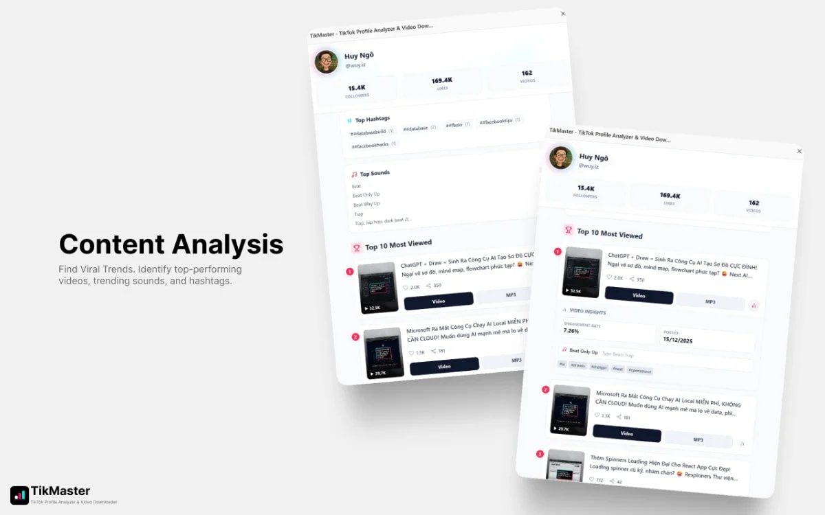 TikMaster screenshot