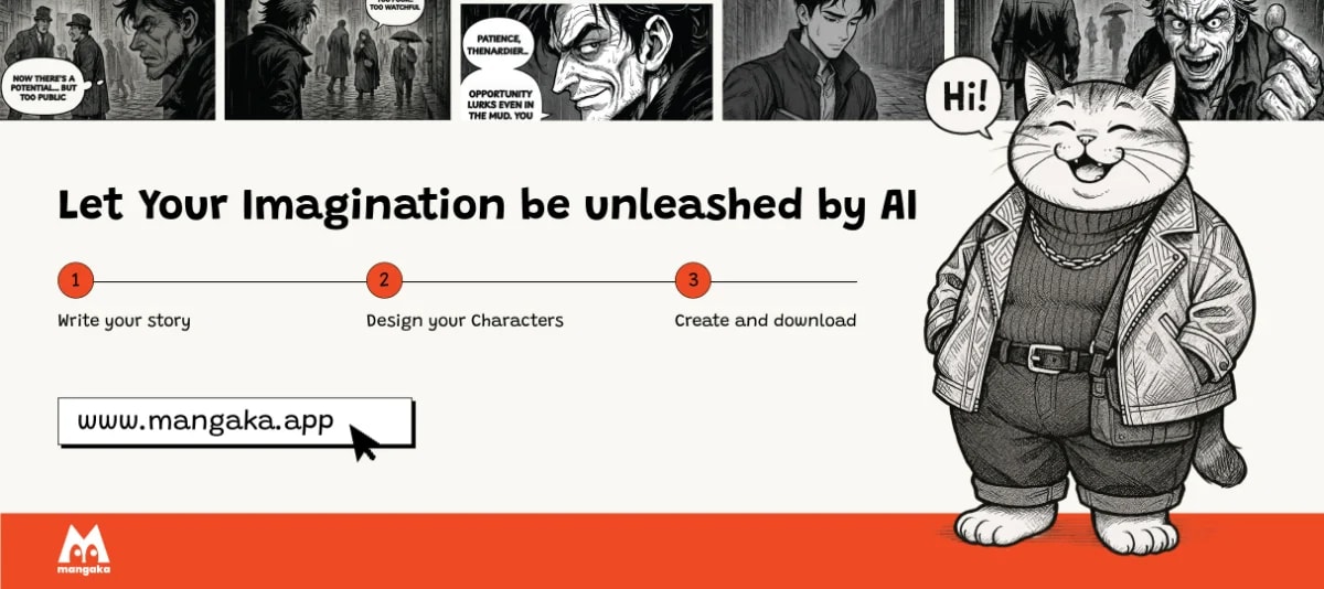 Mangaka.app screenshot