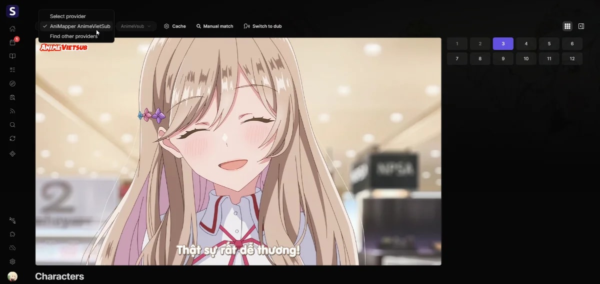 AniMapper API screenshot