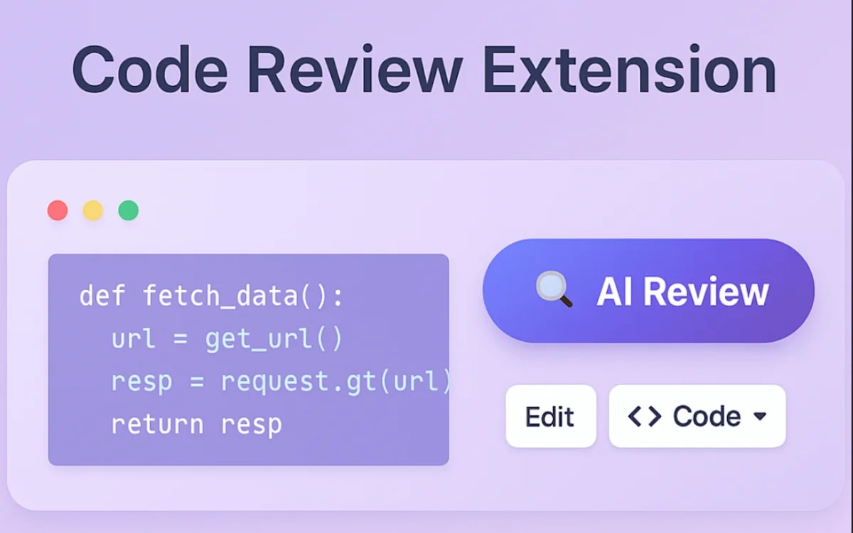 Handsome Guy Code Review Assistant screenshot