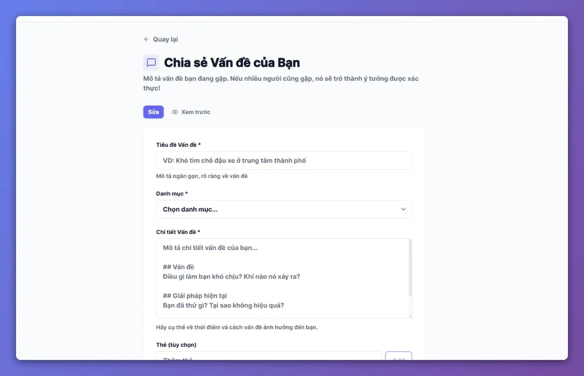 IdeaVault screenshot