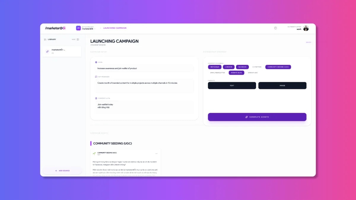 /marketer@Ổi screenshot
