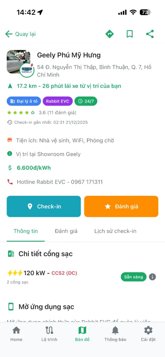 Trạm EV screenshot