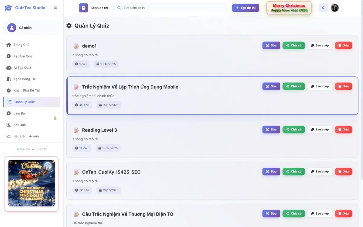 QuizTva Studio screenshot