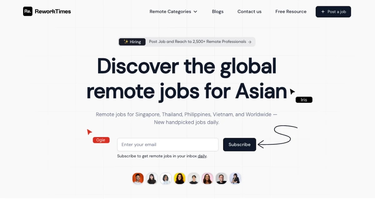 Rework Times screenshot