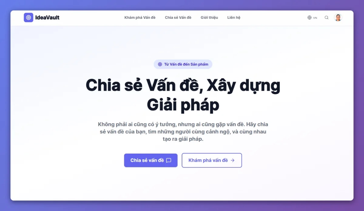IdeaVault screenshot