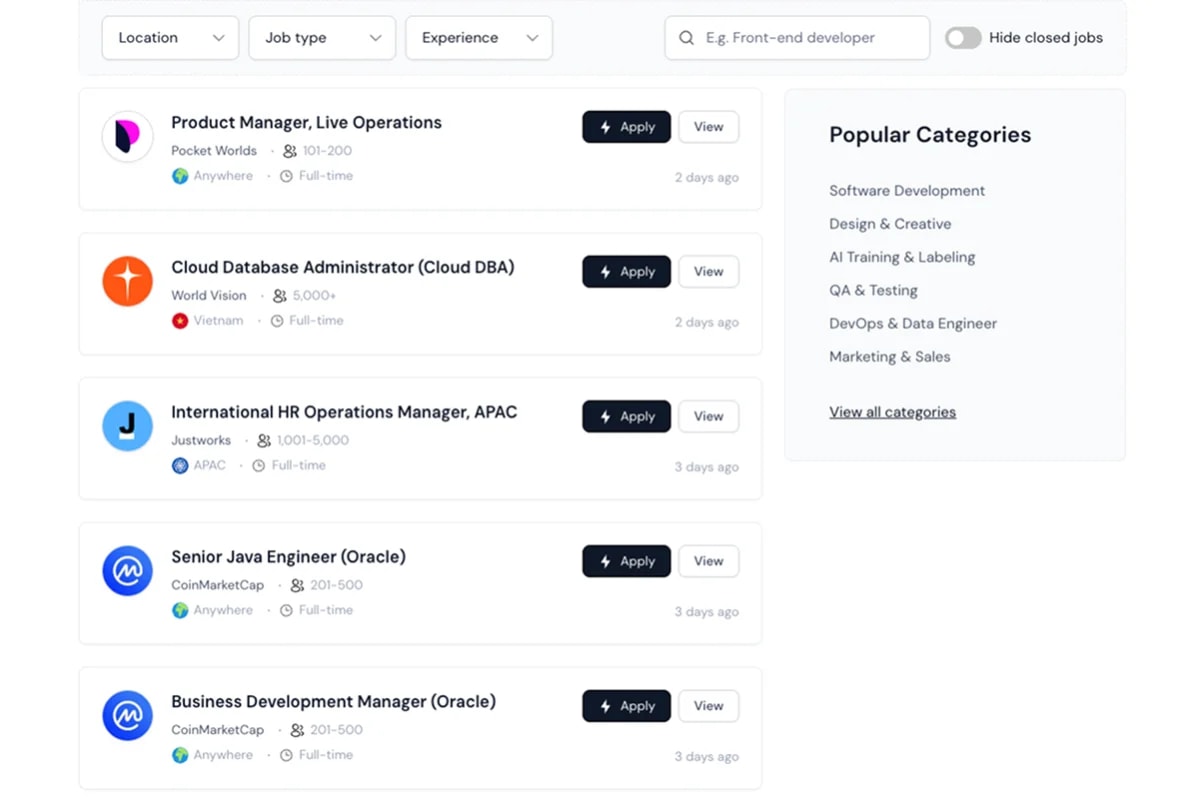 Rework Times screenshot