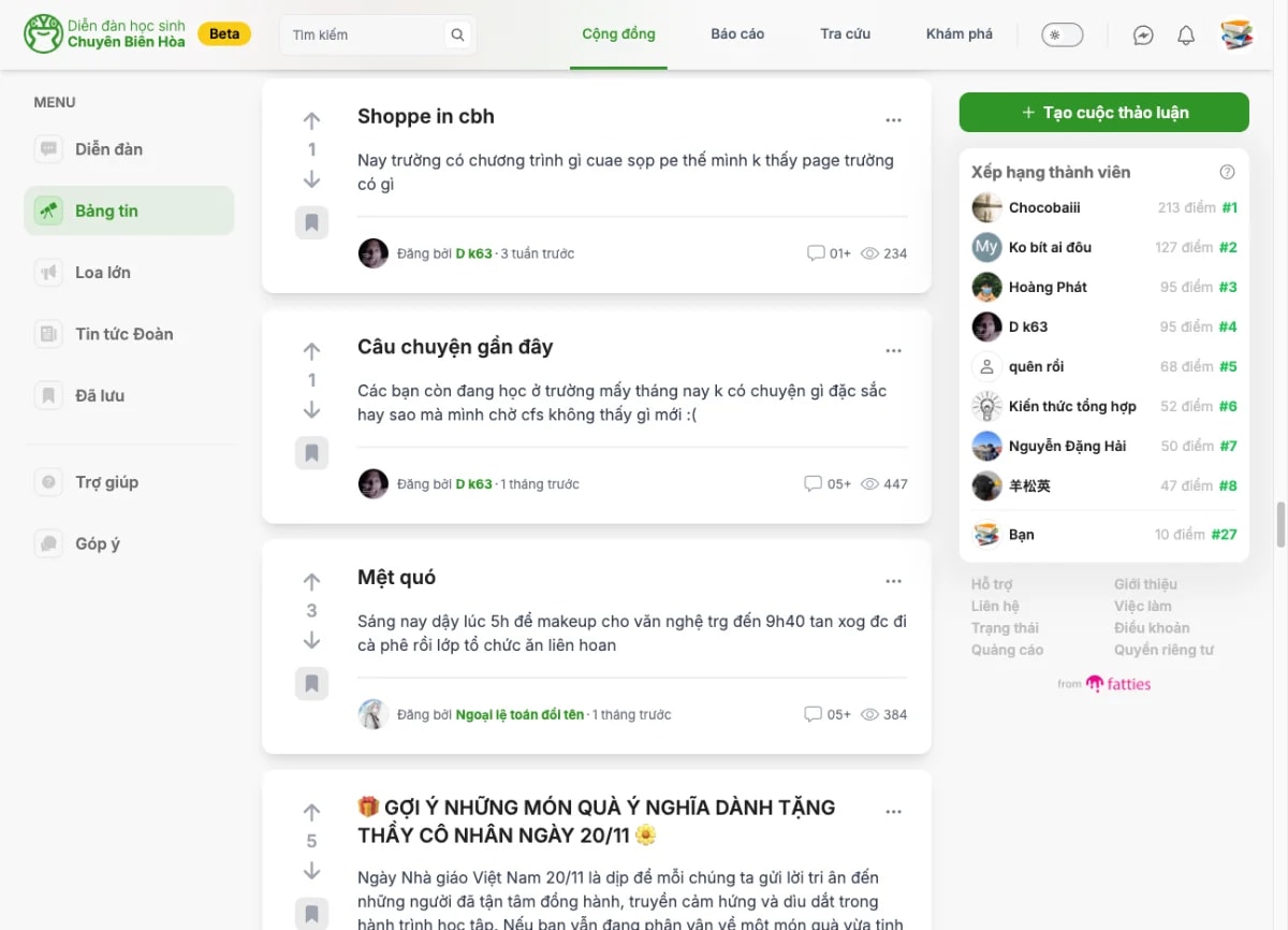 Chuyên Biên Hòa screenshot