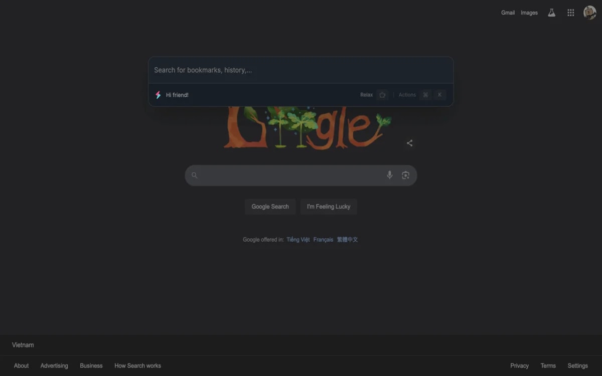 Dyno Command Palette screenshot