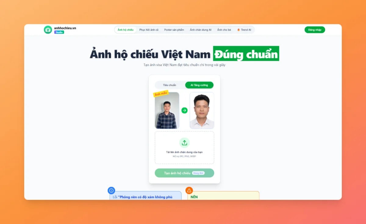 Ảnh Thẻ screenshot