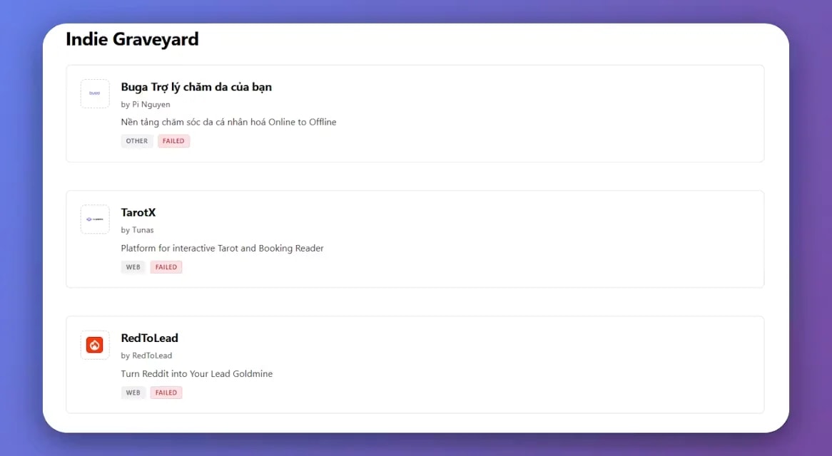 PublicFail screenshot
