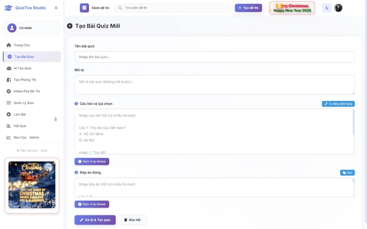 QuizTva Studio screenshot