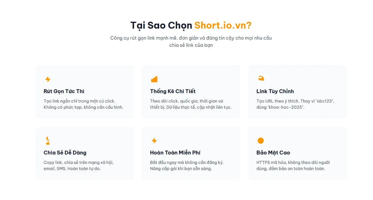 Short.io.vn screenshot