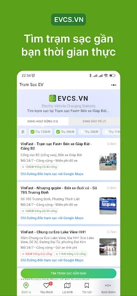 Trạm Sạc EV screenshot