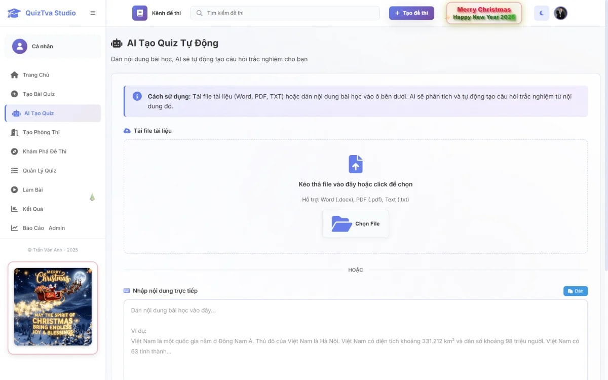 QuizTva Studio screenshot