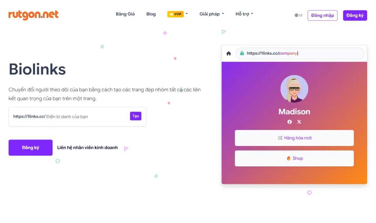 Rút Gọn Link, Bọc Link screenshot