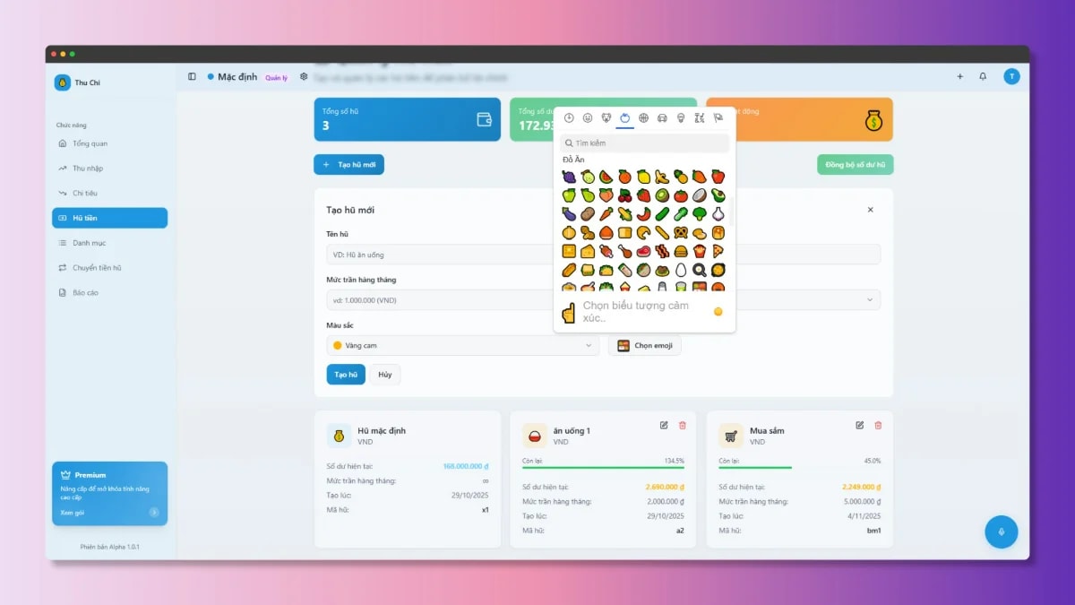Quản Lý Thu Chi screenshot