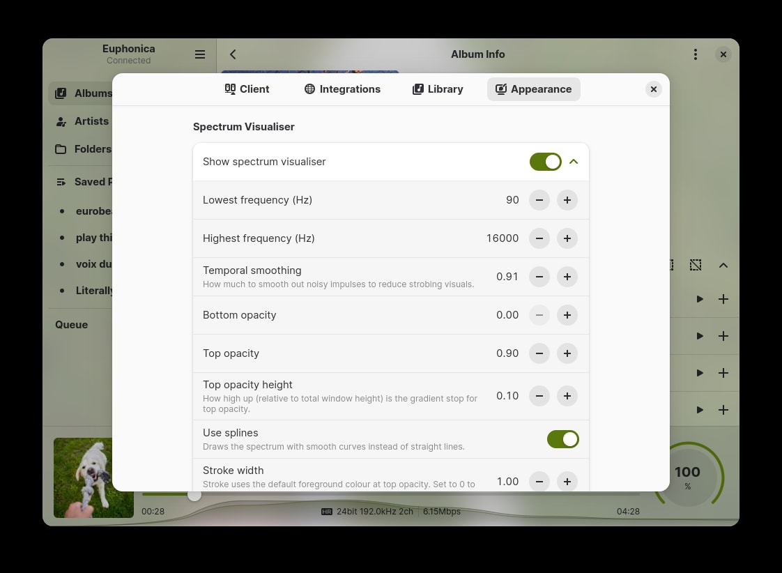 Euphonica screenshot