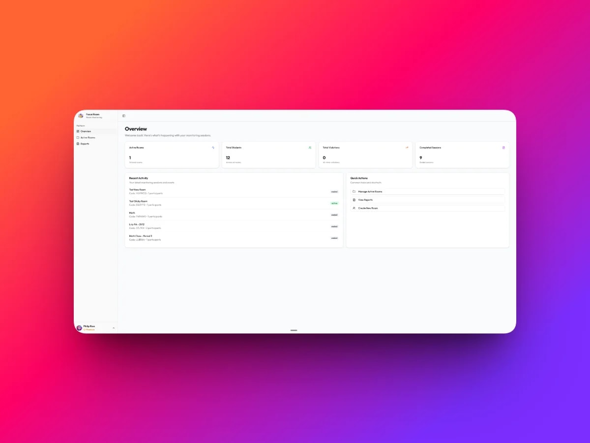 Focus Room screenshot