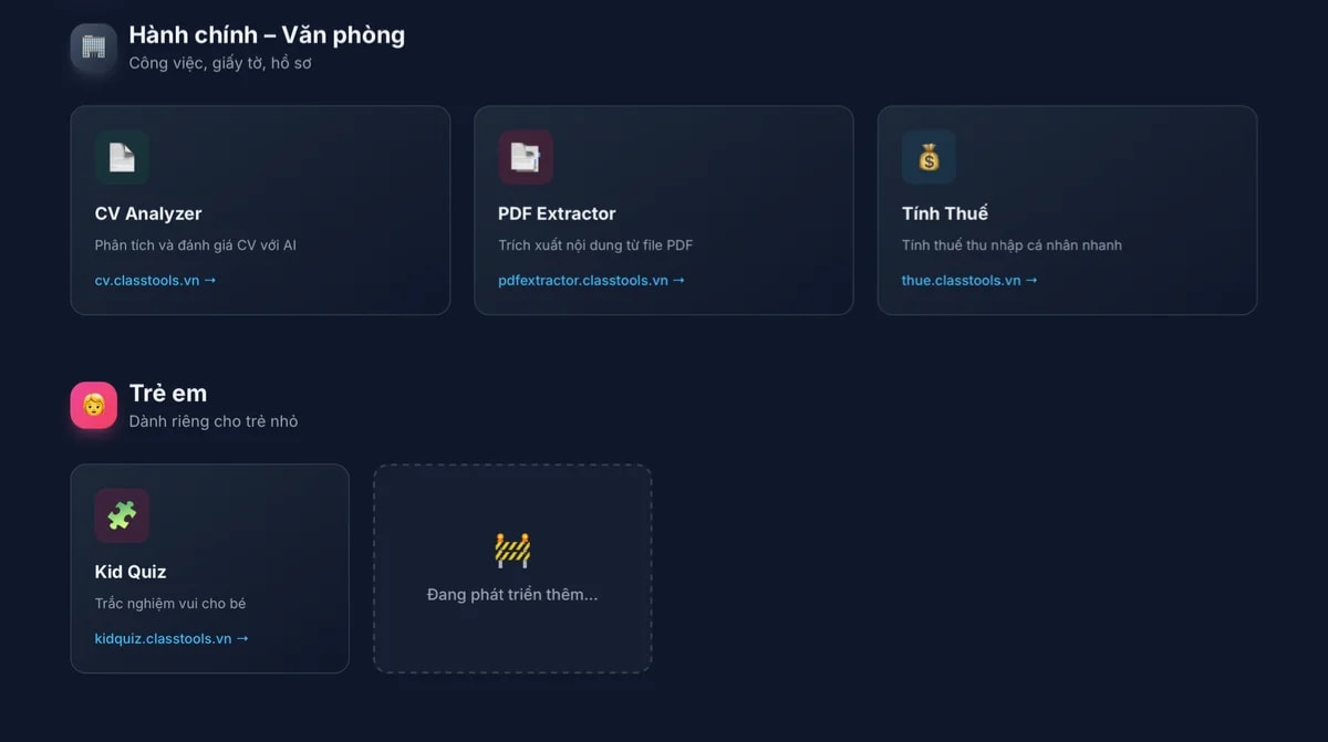 ClassTools.vn screenshot