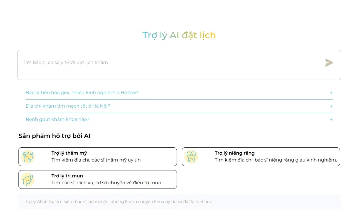 BookingCare screenshot