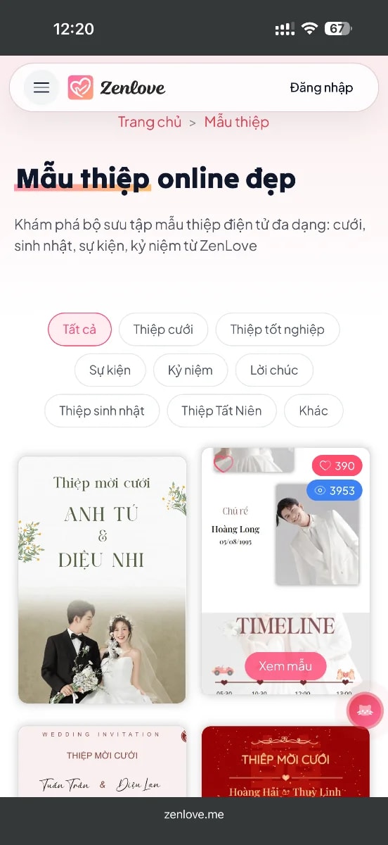 ZenLove screenshot