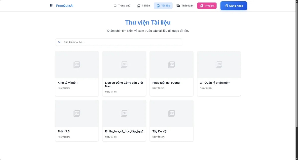 FreeQuizAI screenshot