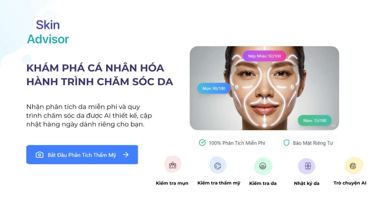 SkinAdvisor AI screenshot